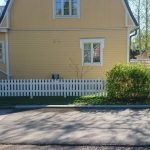 Picket wooden fence I've build